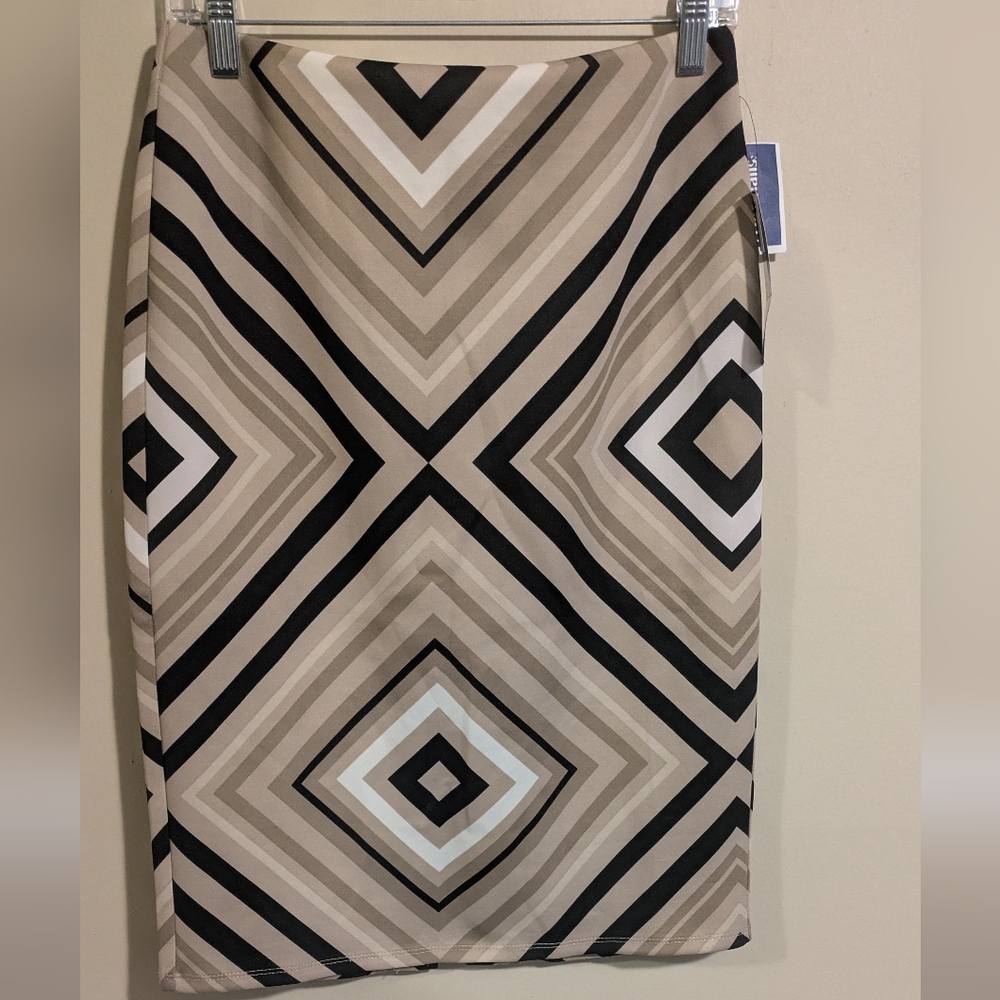 💥FINAL💥Chic Geometric Patterned Skirt - Picture 2 of 8
